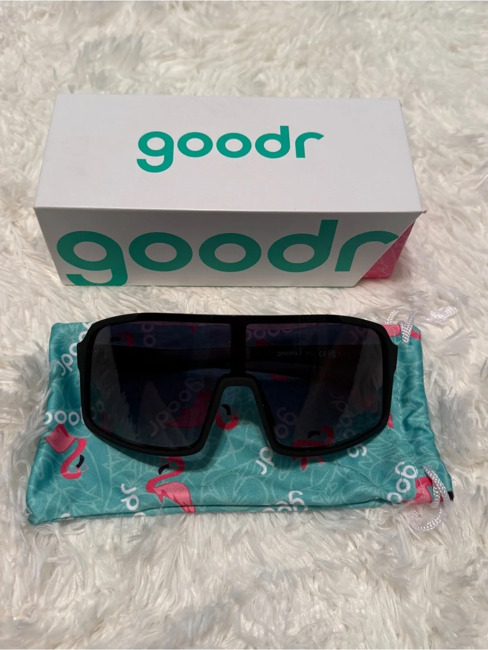 Black Goodr “My Sweat Has An Octane Rating” ATG Sport Polarized Sunglasses